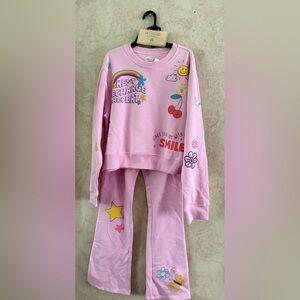 Recycled Threads 2 Piece Set Sweatshirt & Pants